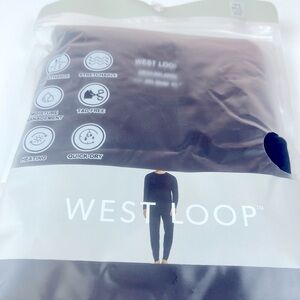 Men’s West Loop Thermal Set M/L Black